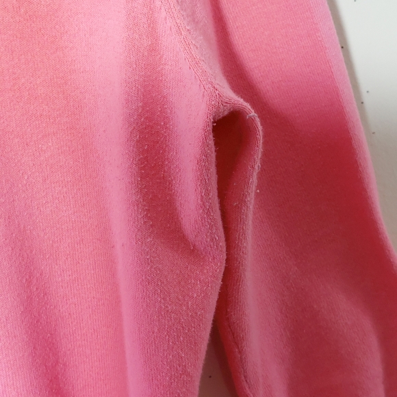 👚 Barbiecore-Inspired Bubble-Gum Pink Cardigan Sweater - Picture 5 of 8